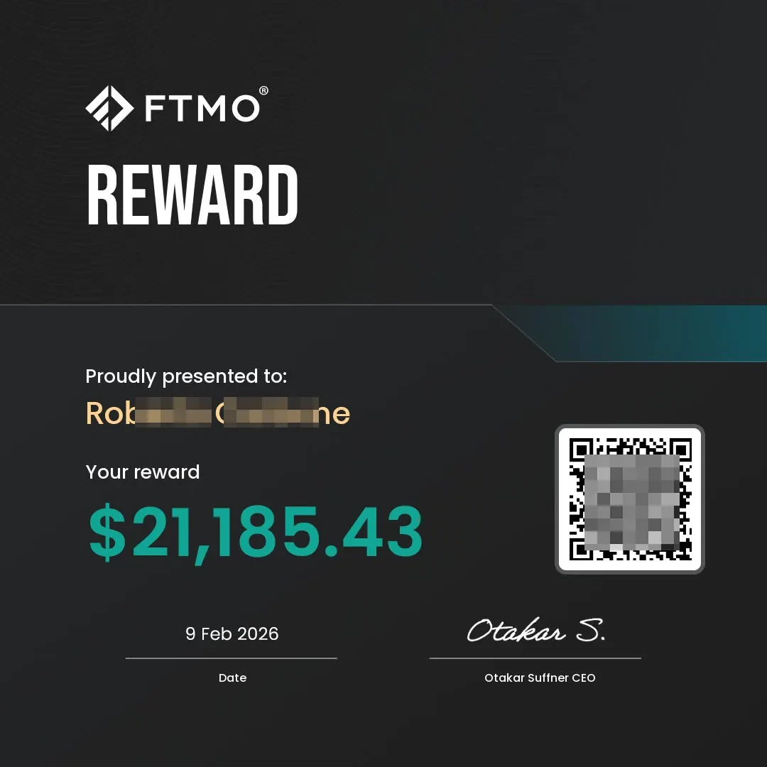 Payout FTMO certificato