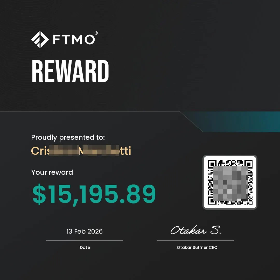 Payout FTMO certificato